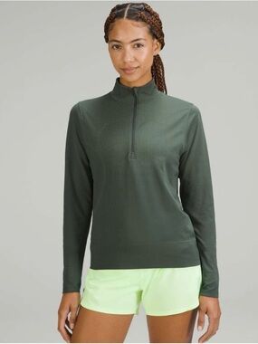 Lululemon Swiftly Relaxed Fit Half Zip, size 10